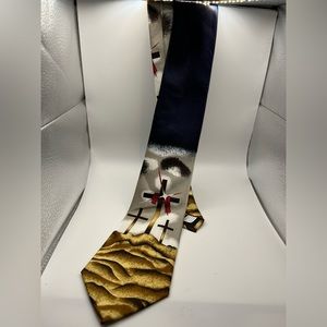 Religious Cross at Calvary Tie
